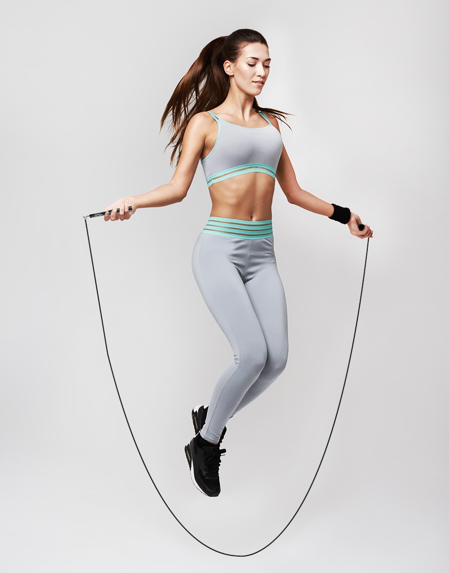 SKAKANKA BOKSERSKA CROSSFIT ALUMINIOWA Z ŁOŻYSKAMI Stan opakowania oryginalne