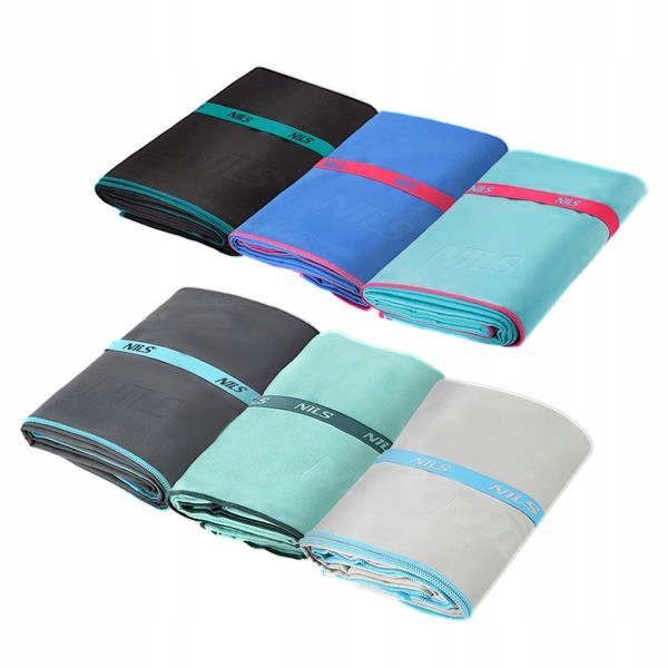 RĘCZNIK SZYBKOSCHNĄCY NILS CAMP Z MIKROFIBRY 200X90 CM PLAŻOWY BASEN Szerokość produktu 90 cm