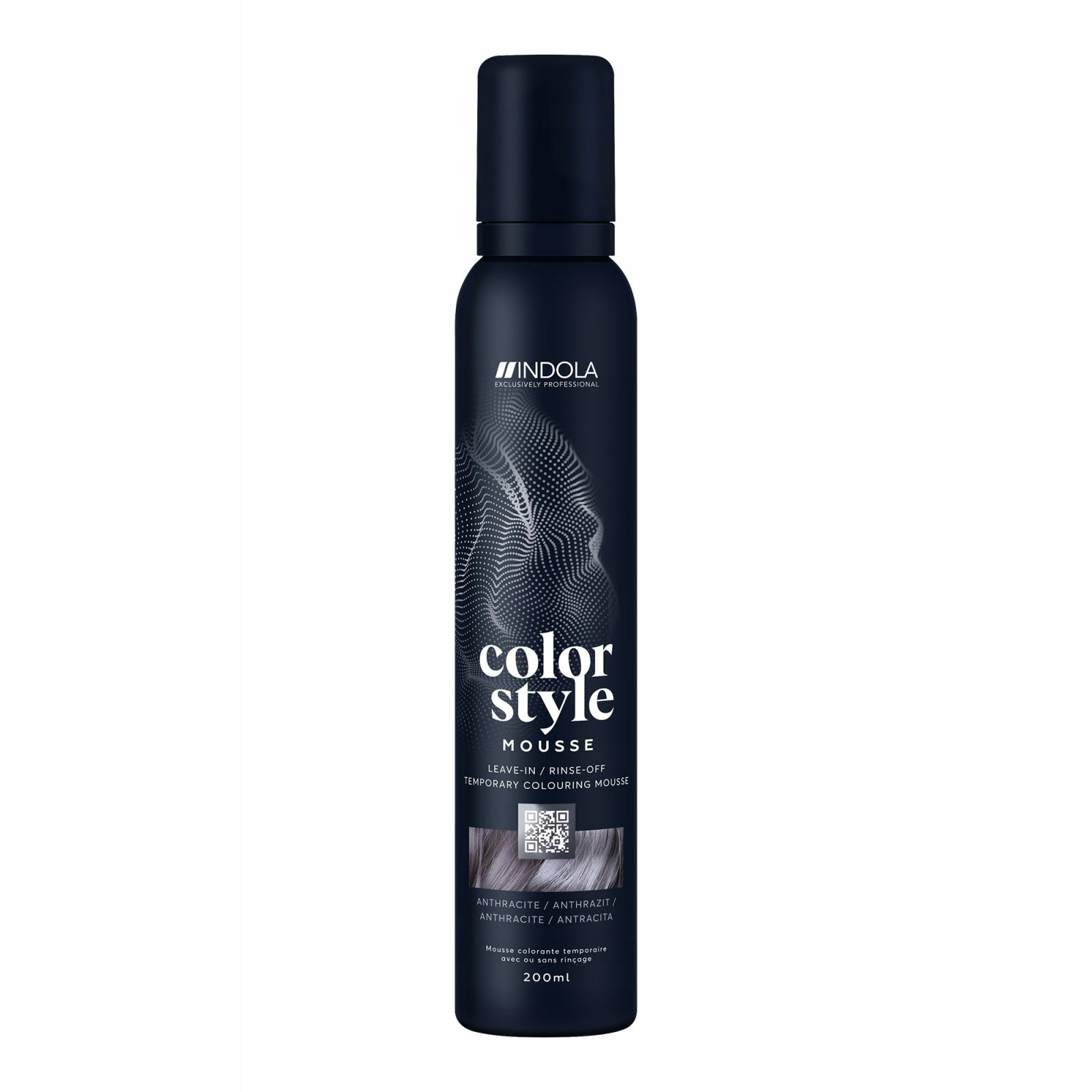 Indola Color Style Mousse 200 ML Anthracite