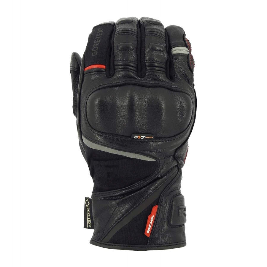 Motocyklové Rukavice Richa Atlantic Gore-tex Membrána Koža Textil M