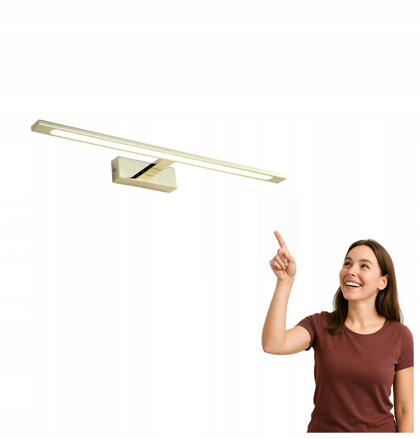 Led galerijní nástěnné svítidlo 20W Alter W89443-20W-GD Zuma Line