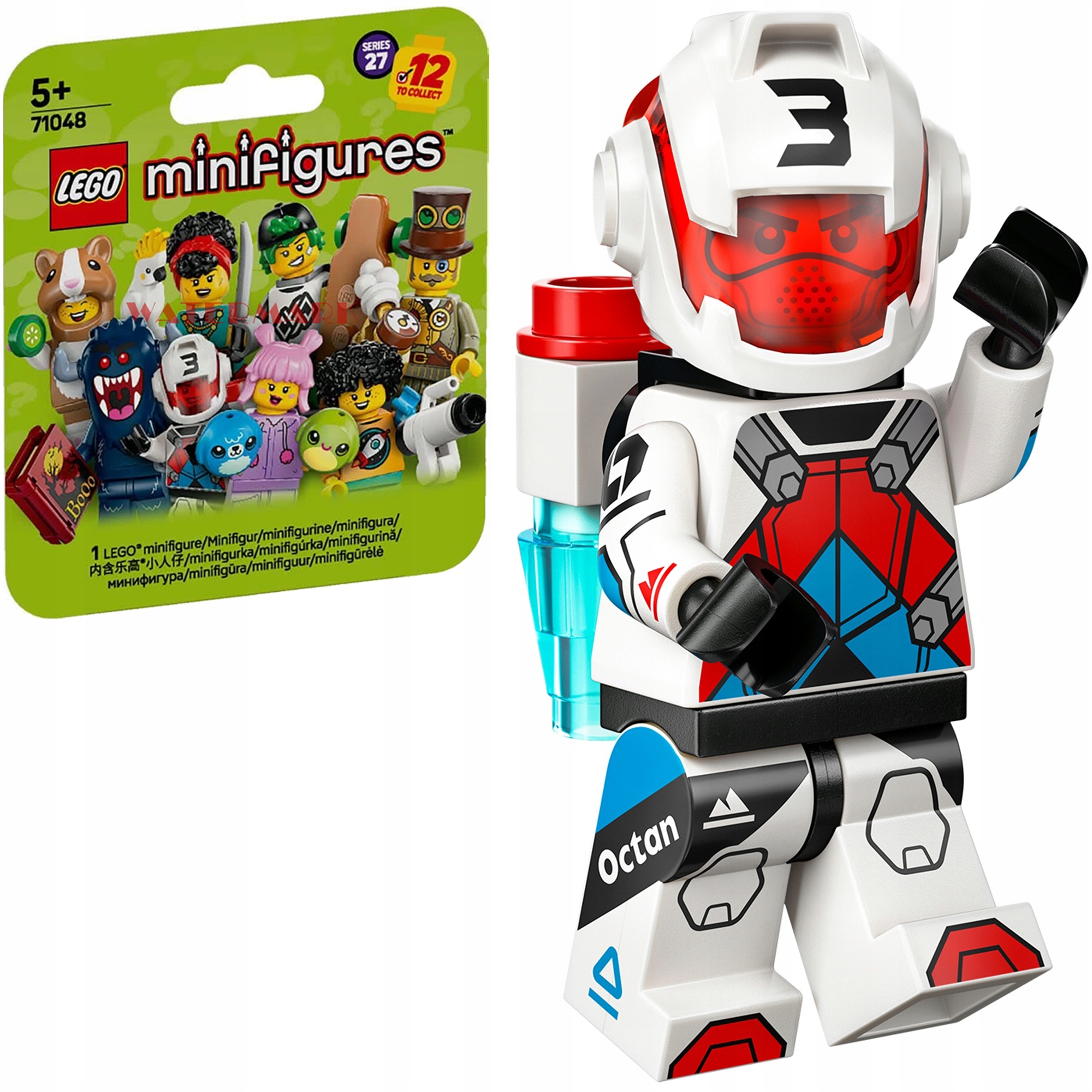 Lego Minifigures 71048 Seria 27 Uczestnik Wyścigu Plecaków Odrzutowych