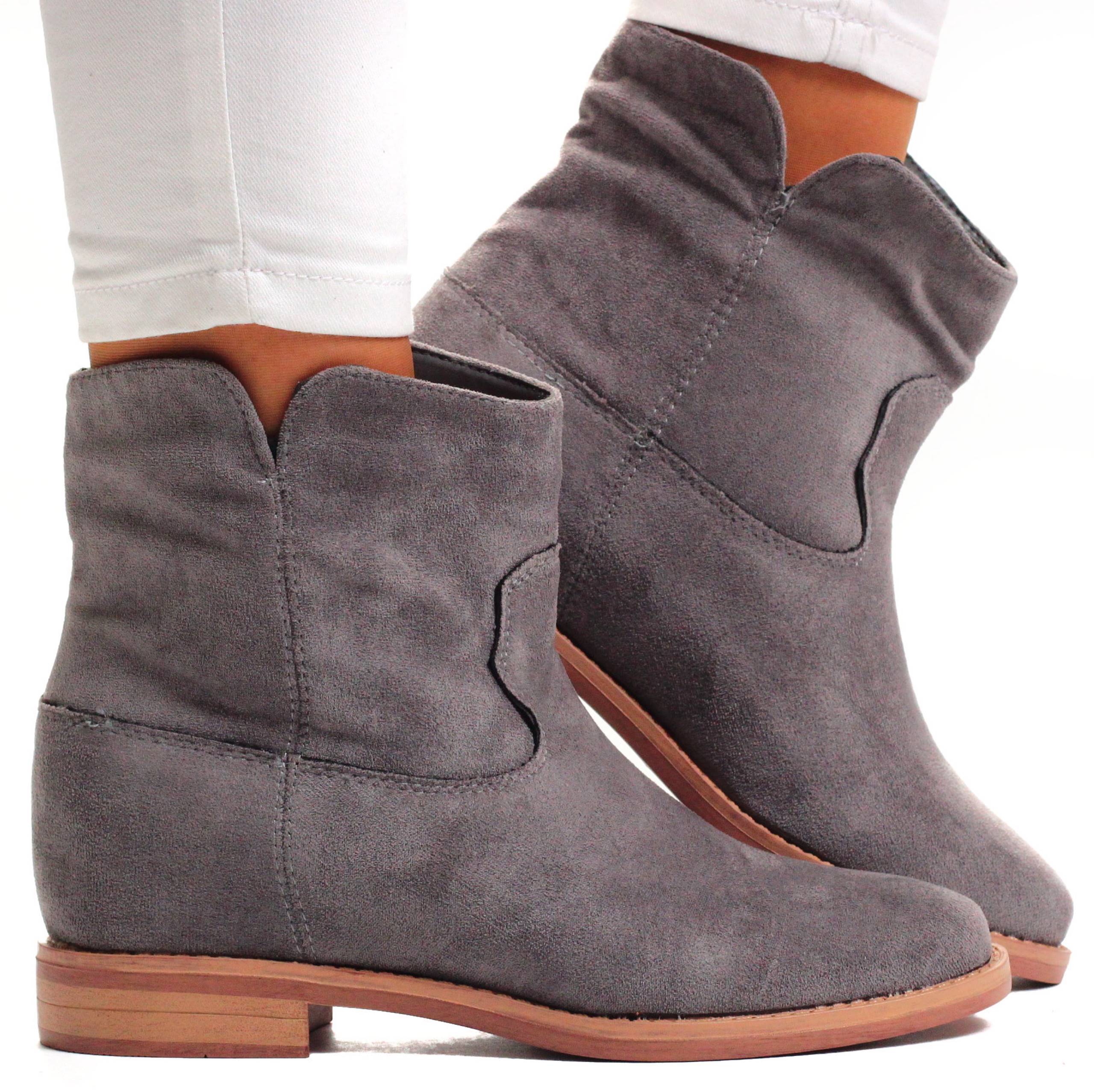 

Botki damskie Zamszowe Buty Lekkie