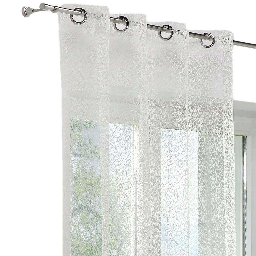 

Firanka na przelotkach Reda 245x140 kremowa