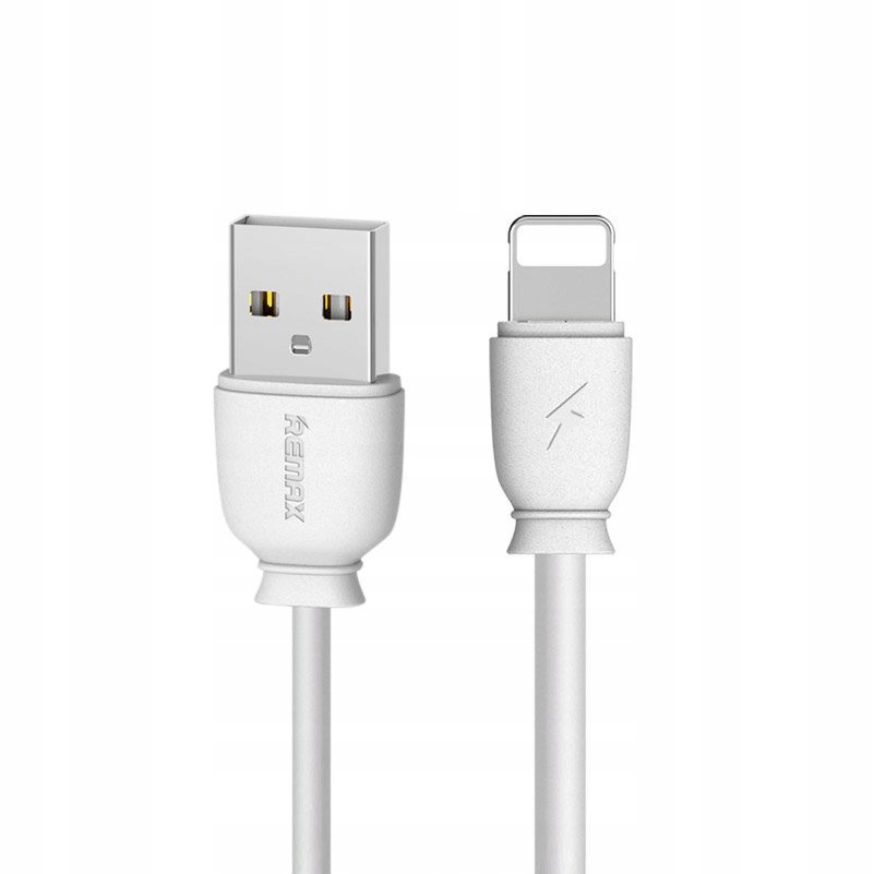 

Kabel Remax Usb ze złączem Lighting biały 1m