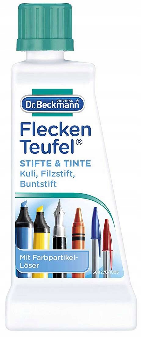 

De Dr.Beckmann Odplamiacz precyzyjny atrament,tusz