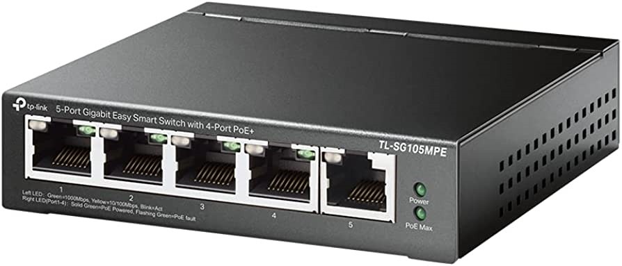 Tp-link Przełącznik TL-SG105MPE Smart 5xGE (4xPoE+)