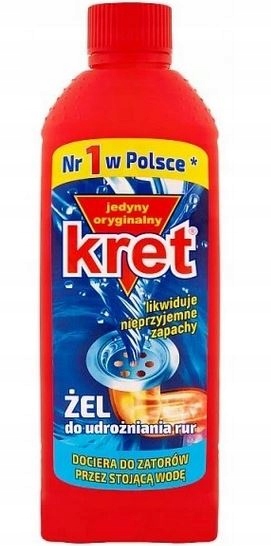 

Żel do udrażniania rur Kret 500 g