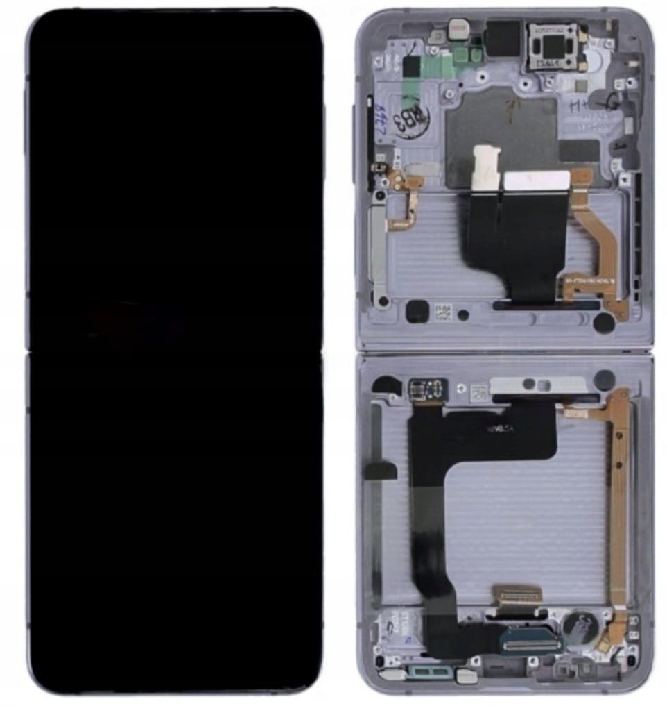 Org LCD displej Samsung Galaxy Z Flip 4 5G 2022 SM-F721 Silver S Rámčkom