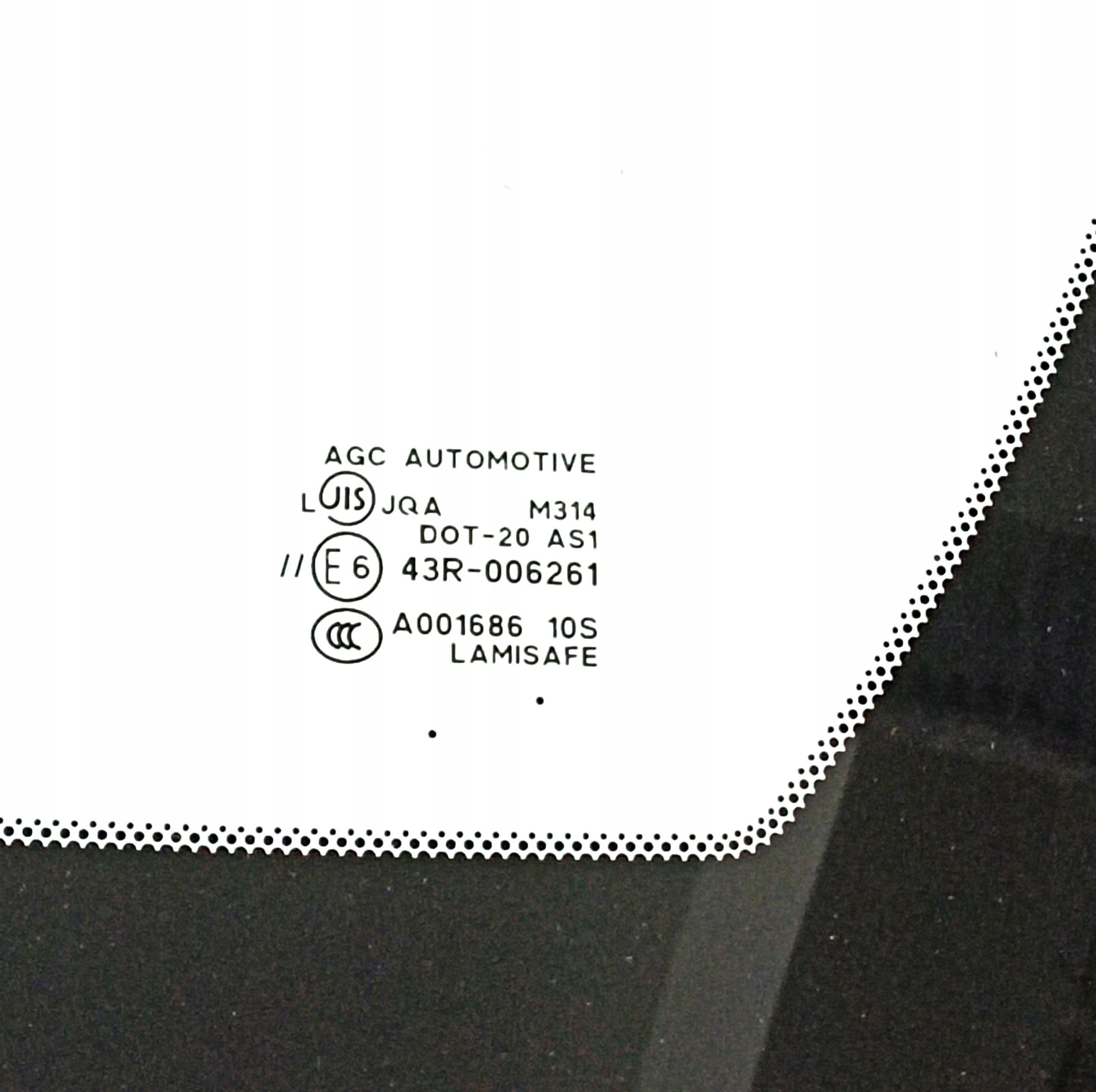 window front iron INFINITI G37 OE