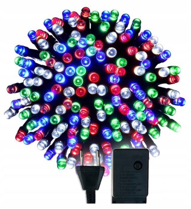

Lampki Choinkowe Łańcuch Led Multicolor 10m 230V
