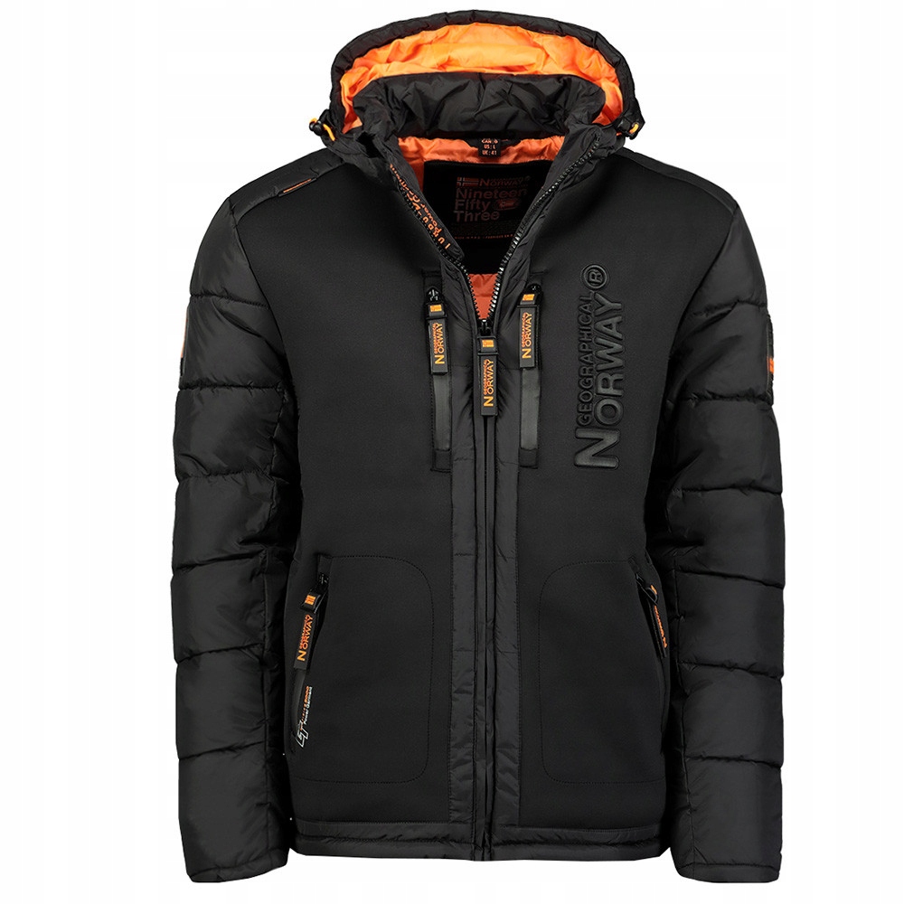 Geographical Norway bunda pánská Beachwood Men 068 5XL černá