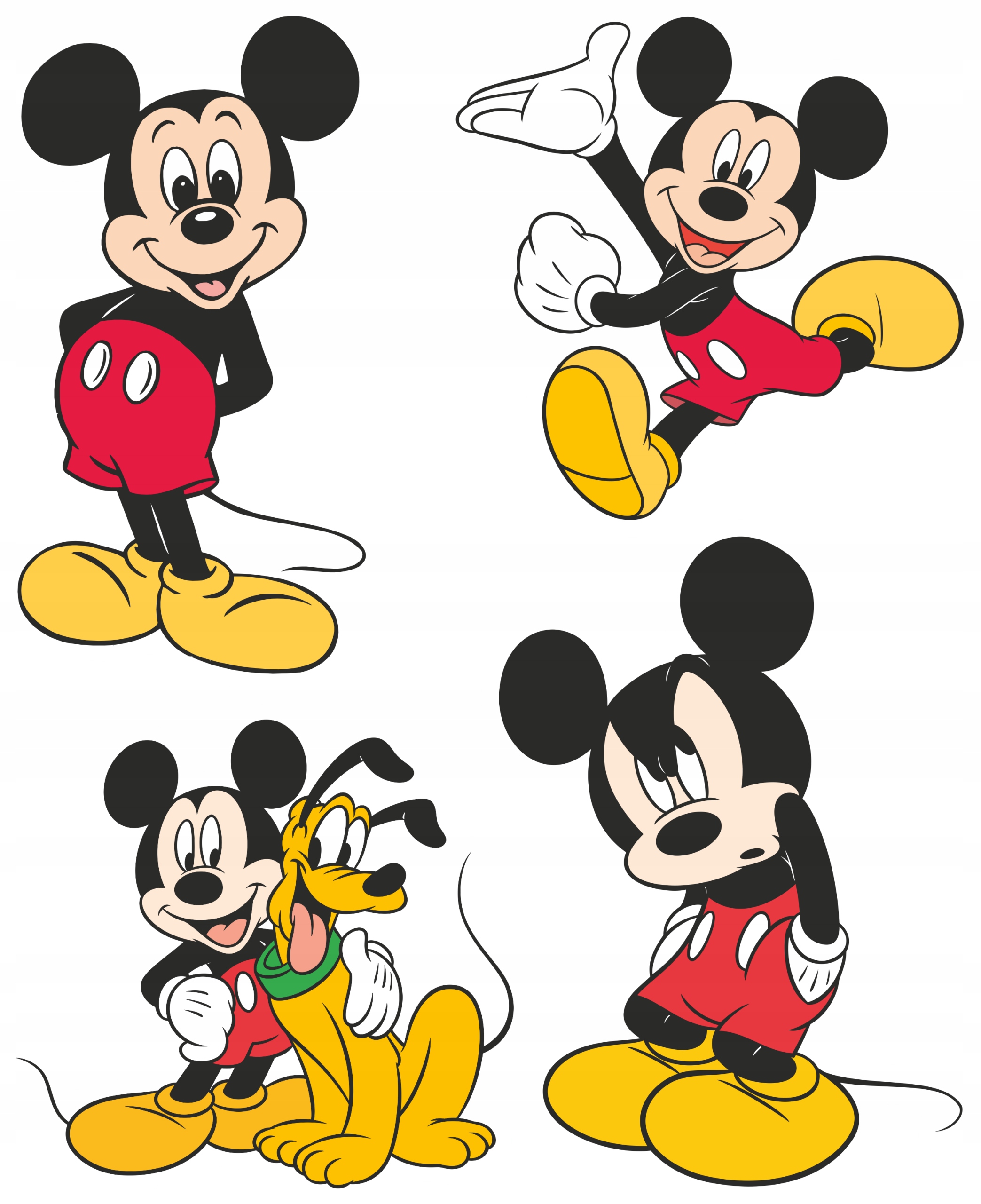 

Naklejki Na Okno Lustro Szybę Myszka Myszki Mickey