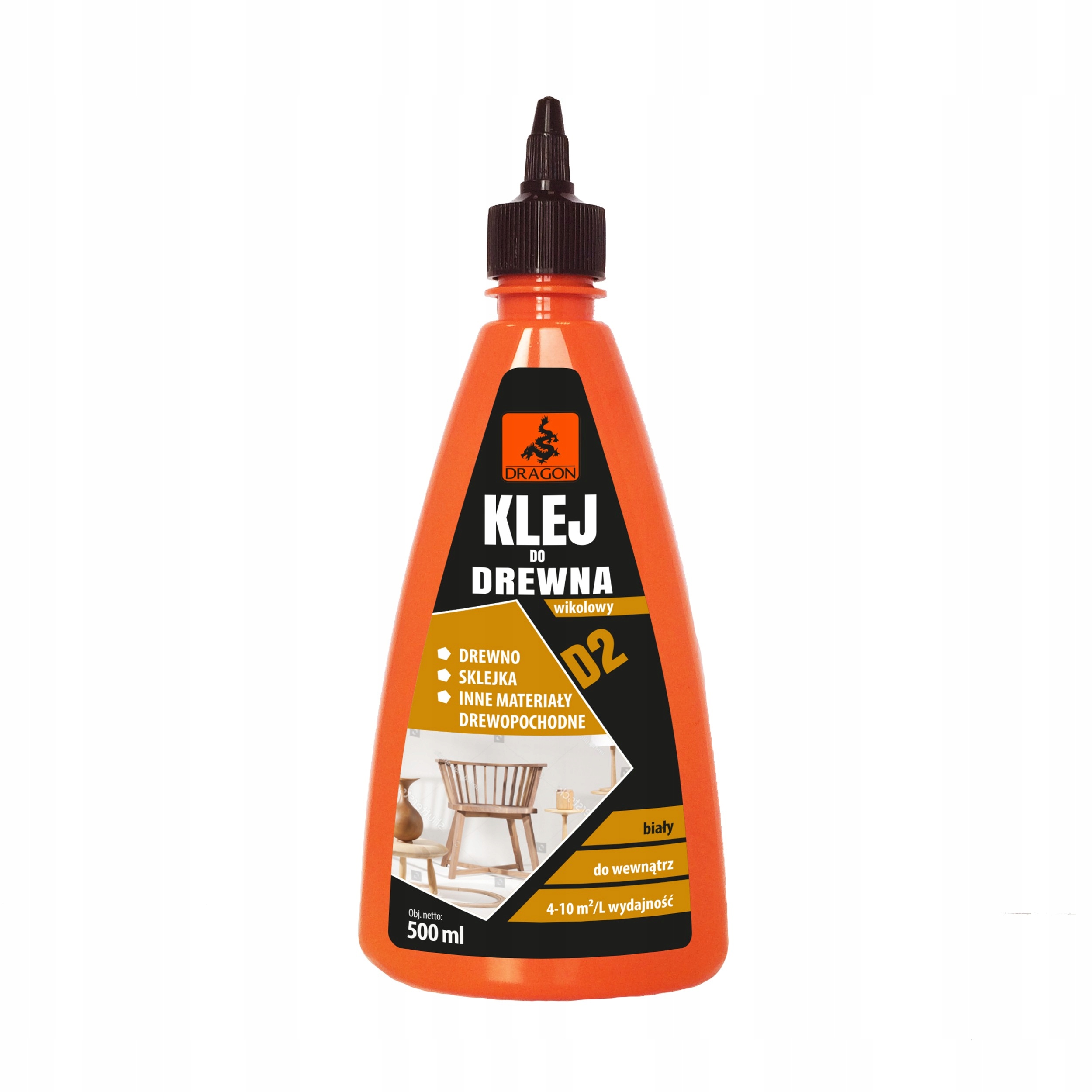 

Dragon Klej do Drewna D2 Wikolowy 500ml