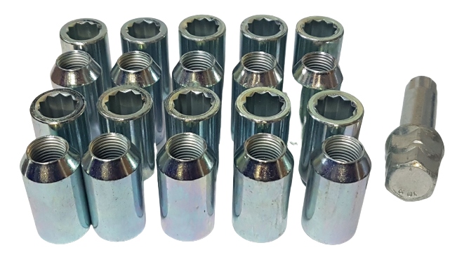 

Nakretki 12x1,5 torx ocynk Ue nie imbus Chiny 20