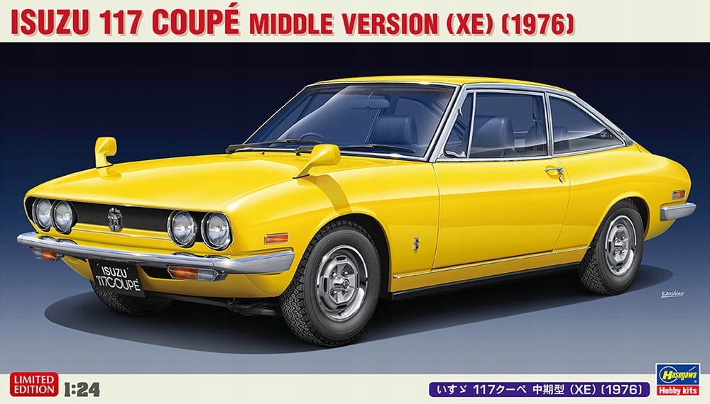 Isuzu 117 Coupe (xe) (1976) 1:24 Hasegawa 20599