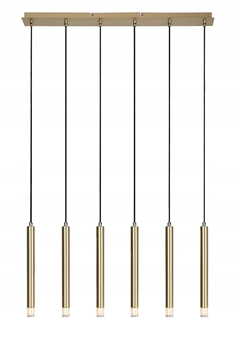 Závesná lampa Rabalux Ramira zlatá 6xG9 moderná do obývačky