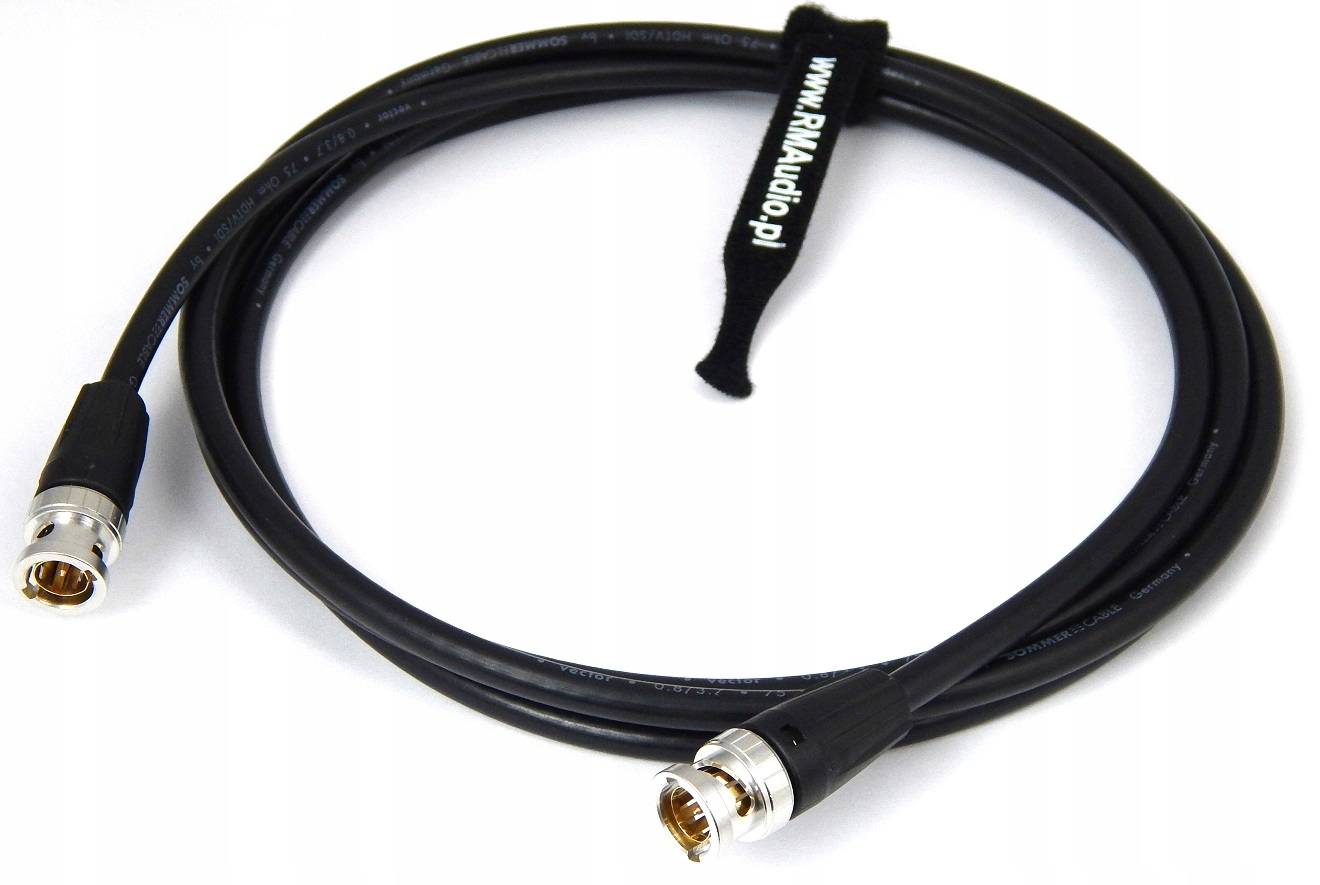 

Sommer Kabel Video 75 Ohm Bnc 3G 6G Hd-sdi 1m