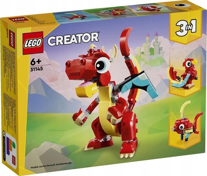 Lego Creator 31145 Czerwony Smok