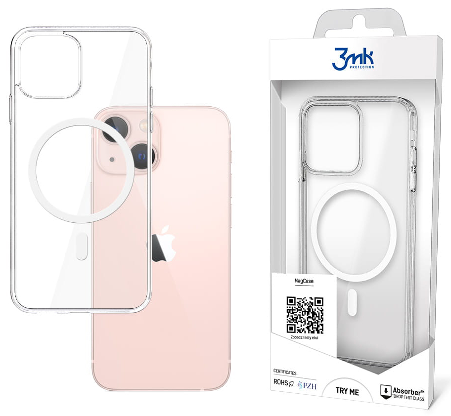 

3MK Wzmocnione Etui Mag Case Szkło iPhone 13 Mini