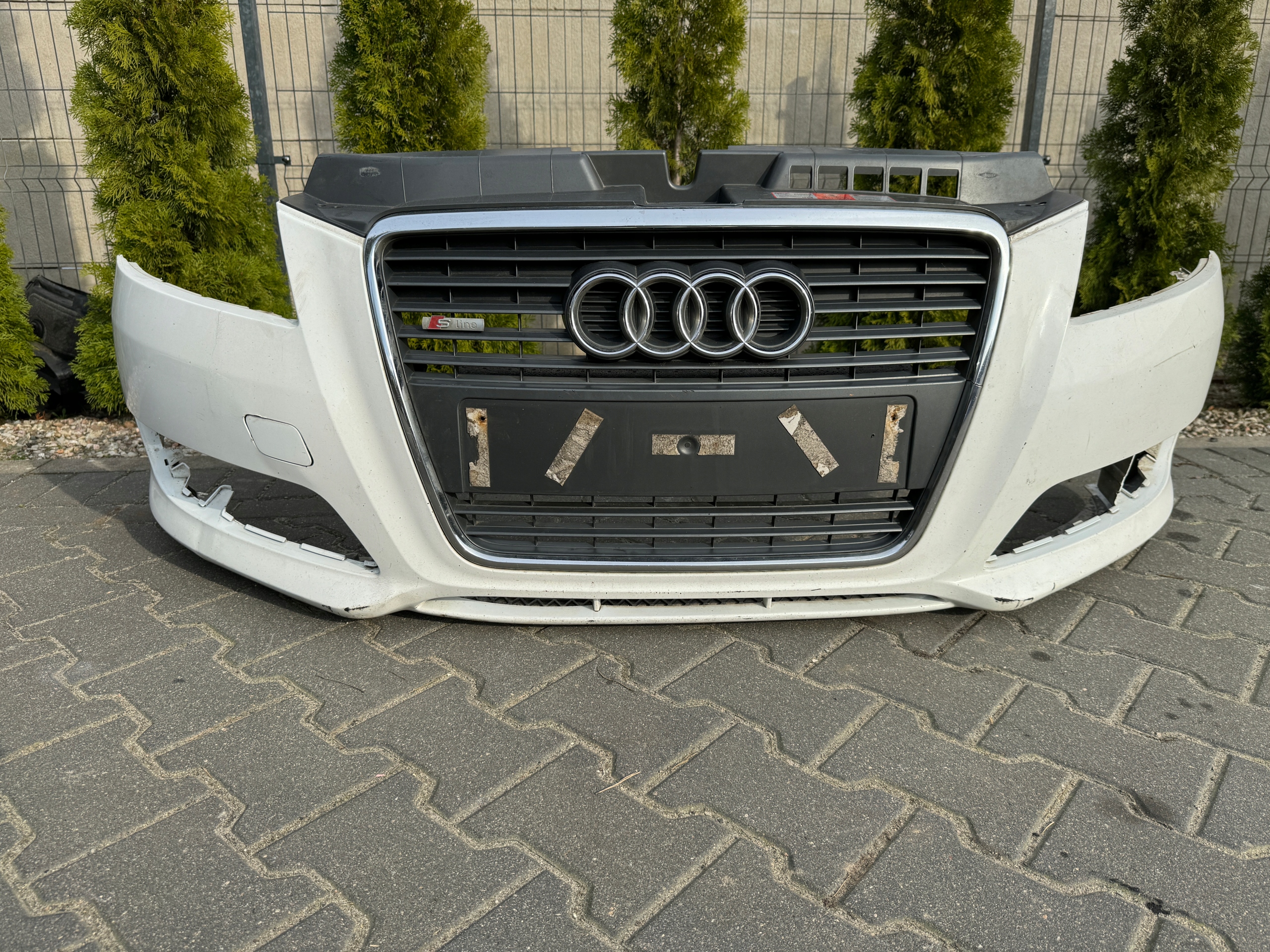 БАМПЕР ПЕРЕД КОМПЛЕКТ AUDI A3p РЕСТАЙЛІНГ