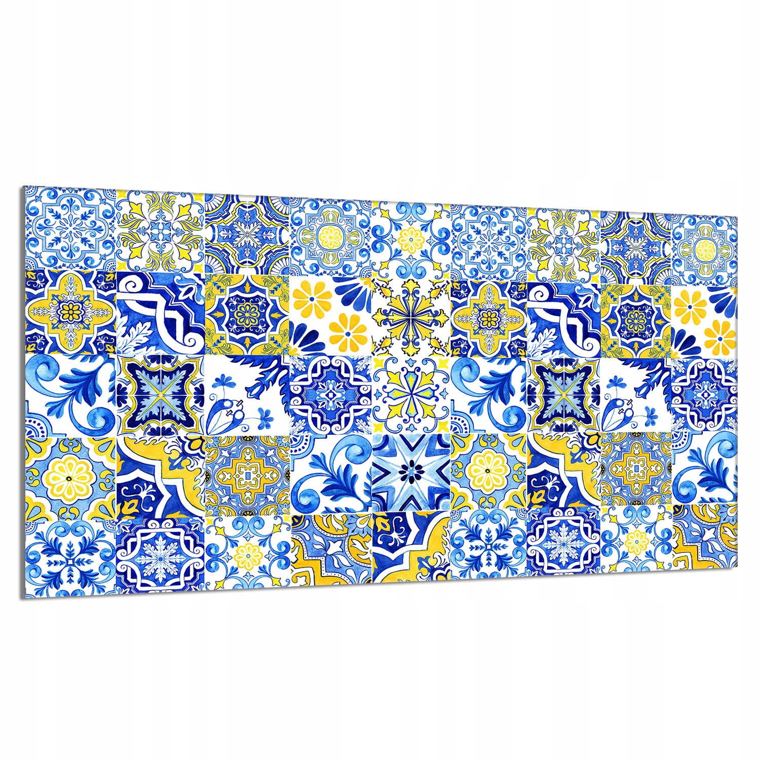 Skleněná ochranná deska na sporák 90x52 Mozaika Do Kuchyně