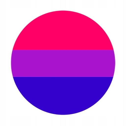

Przypinka Lgbt Bisexual flaga 58mm