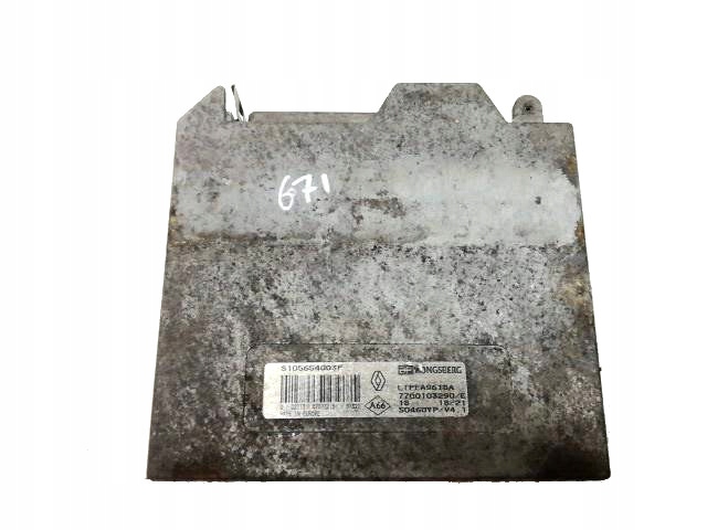 control unit of the engine 7700103290E Renault Scenic 1.6 B