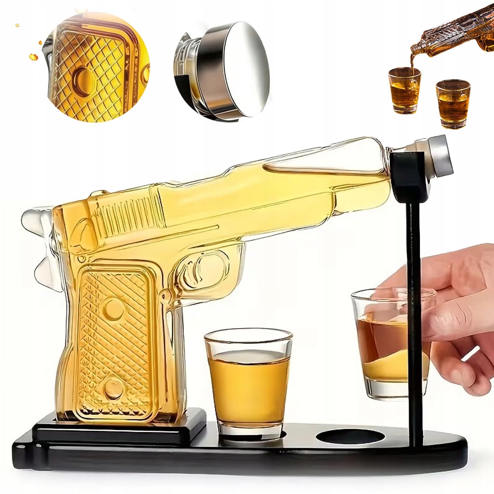 Dárky k whisky pro muže Sada dekantérů na whisky Karafy Whisky Bedee