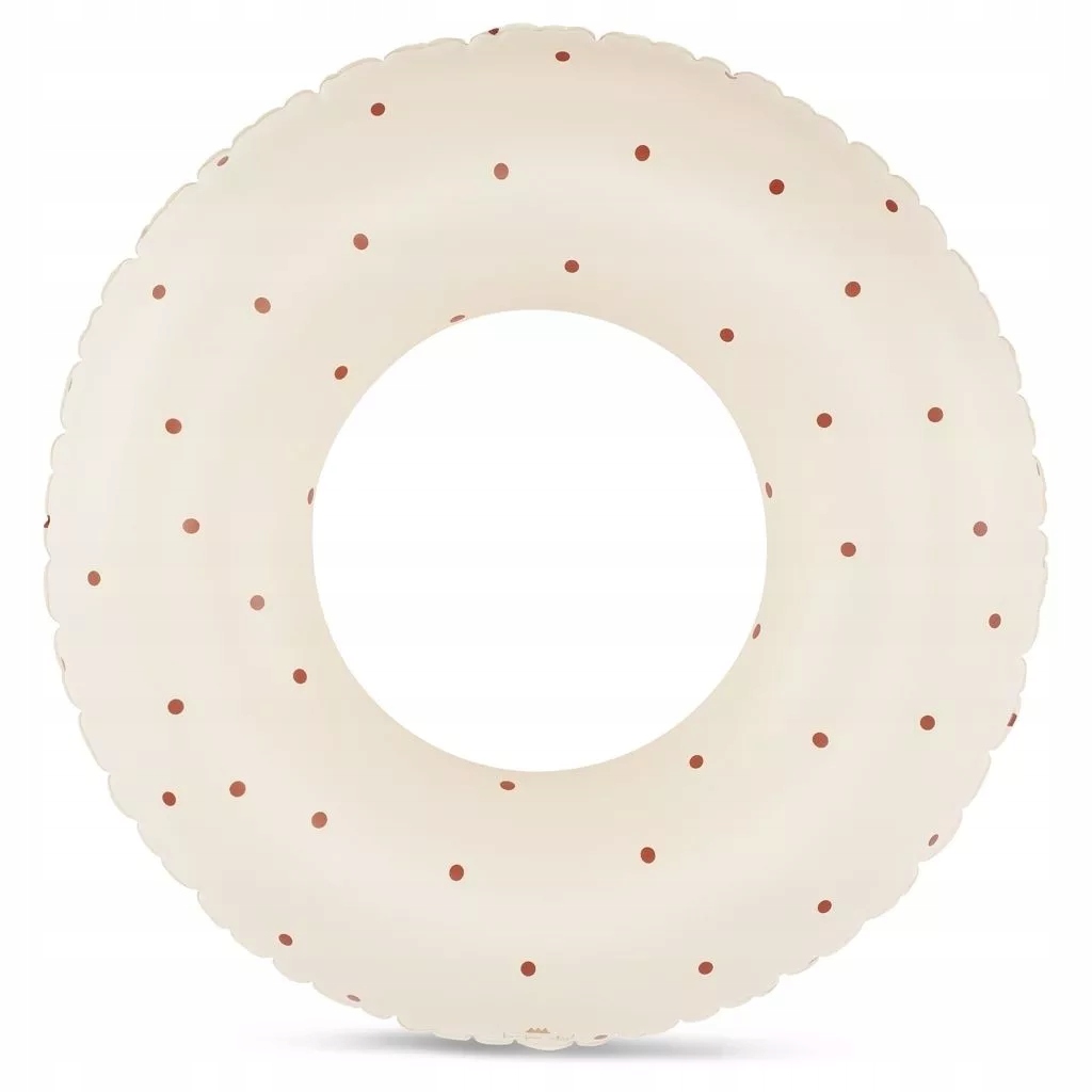 Koło do pływania Junior Dotties bronze Off white One size Konges Slojd