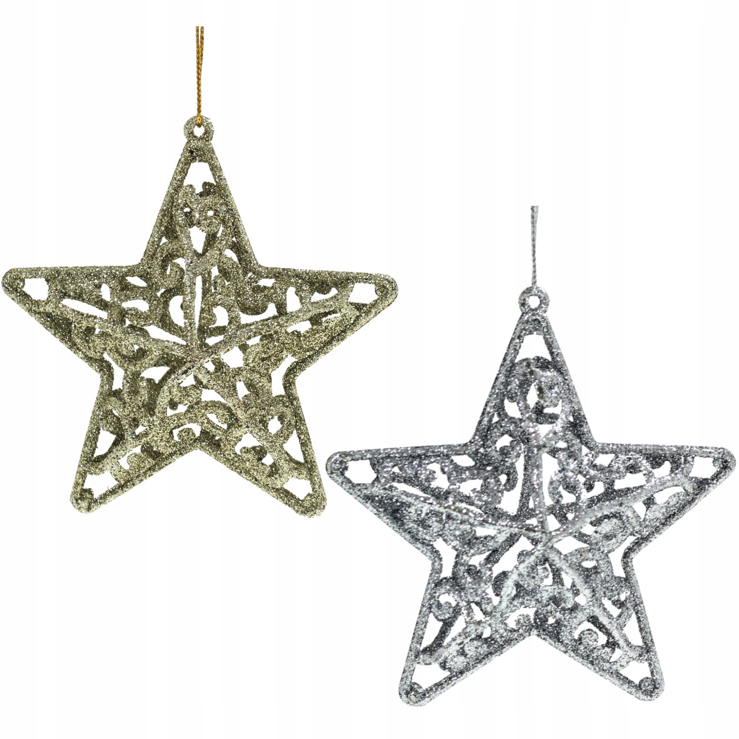 

Bombki, ozdoby, zawieszki choinkowe Gwiazdki 2 szt