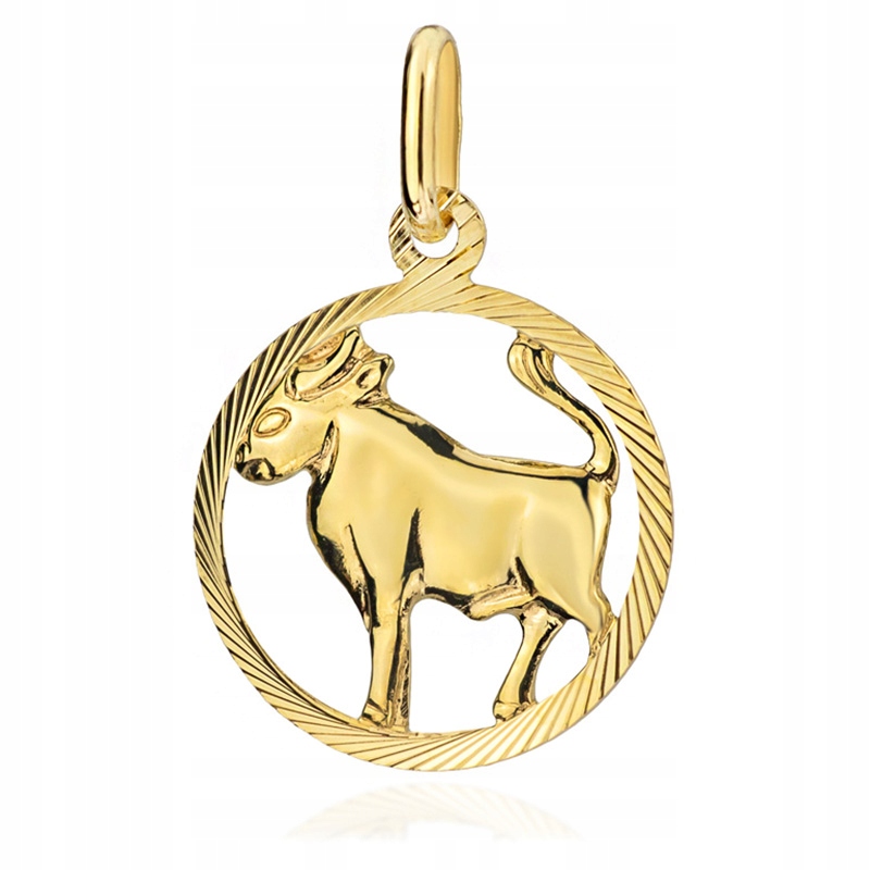 

Złota zawieszka 585 Byk Znak Zodiaku na prezent