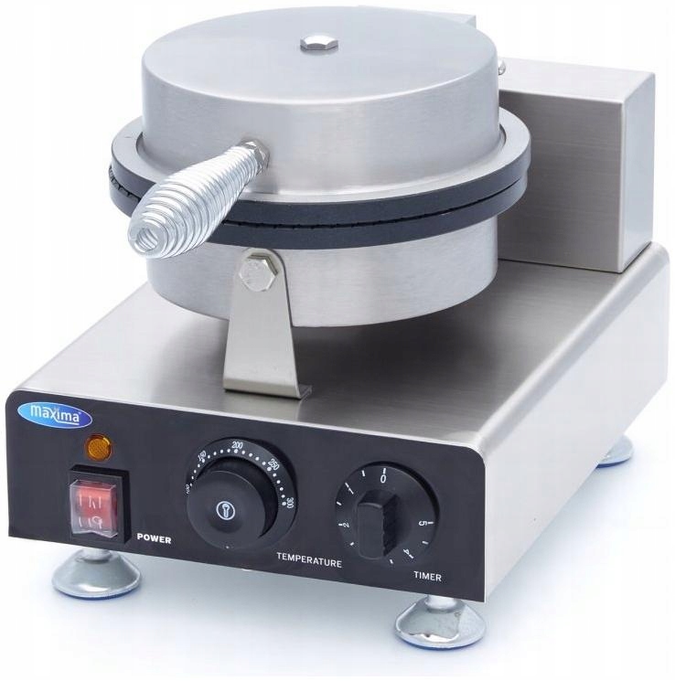 Vaflovač na rožky plochý 21 cm Roh Oublie Maxima 09374245 Deluxe