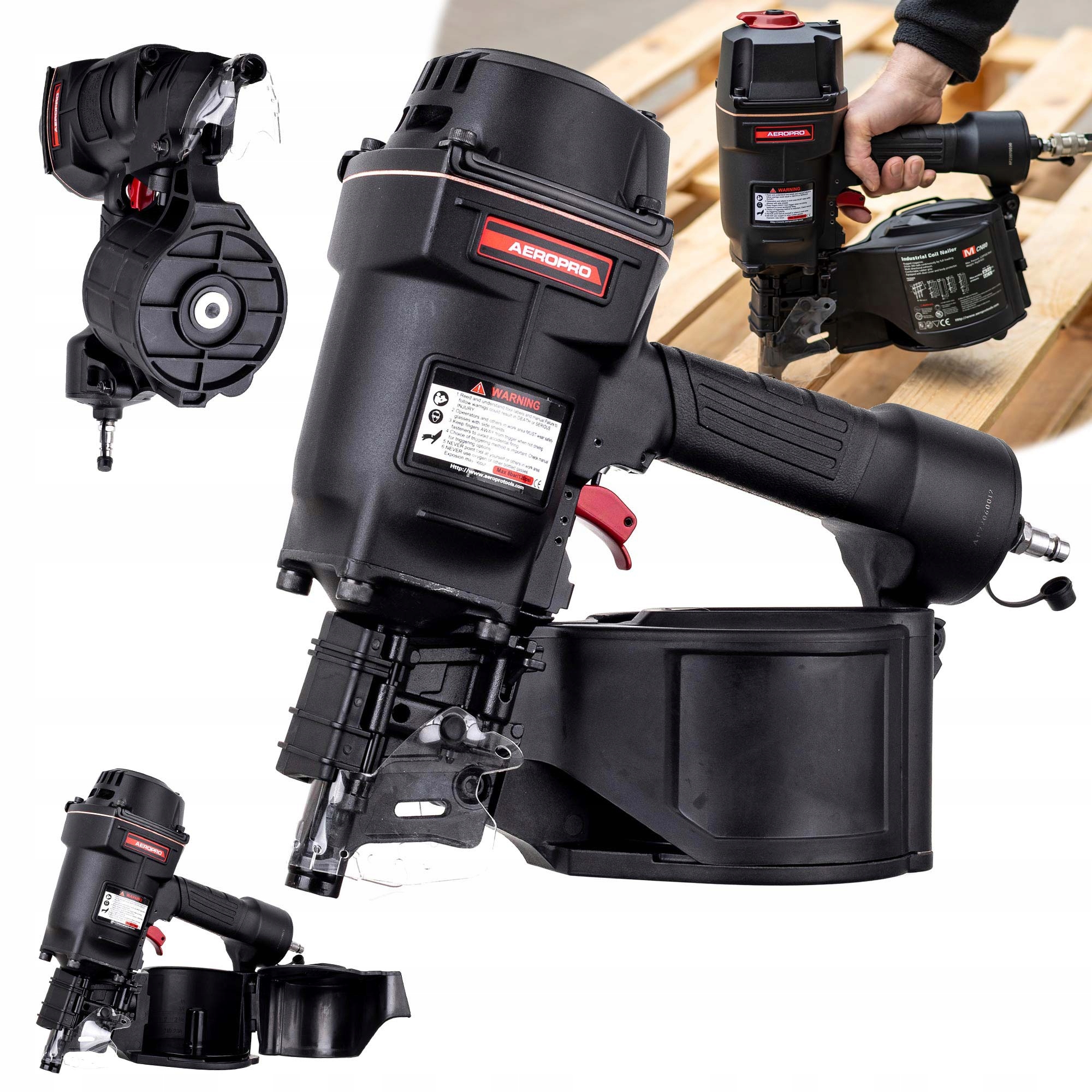 Gwoździarka Bębnowa do Palet AEROPRO 45-70mm