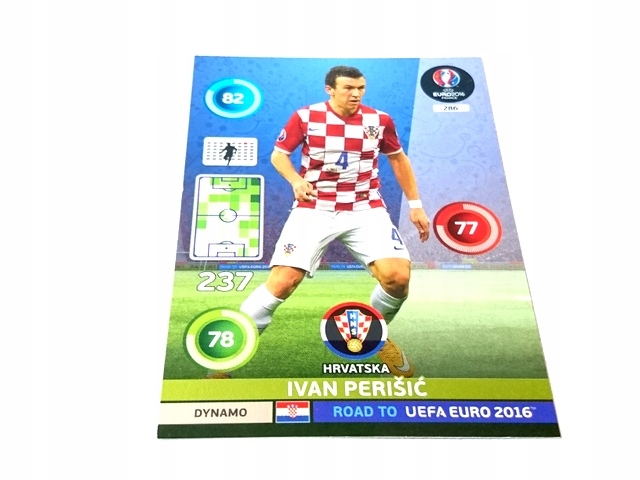 73 - PANINI EURO 2016 - KOKE TOROSIDIS PERISIĆ Długość (cm) 9