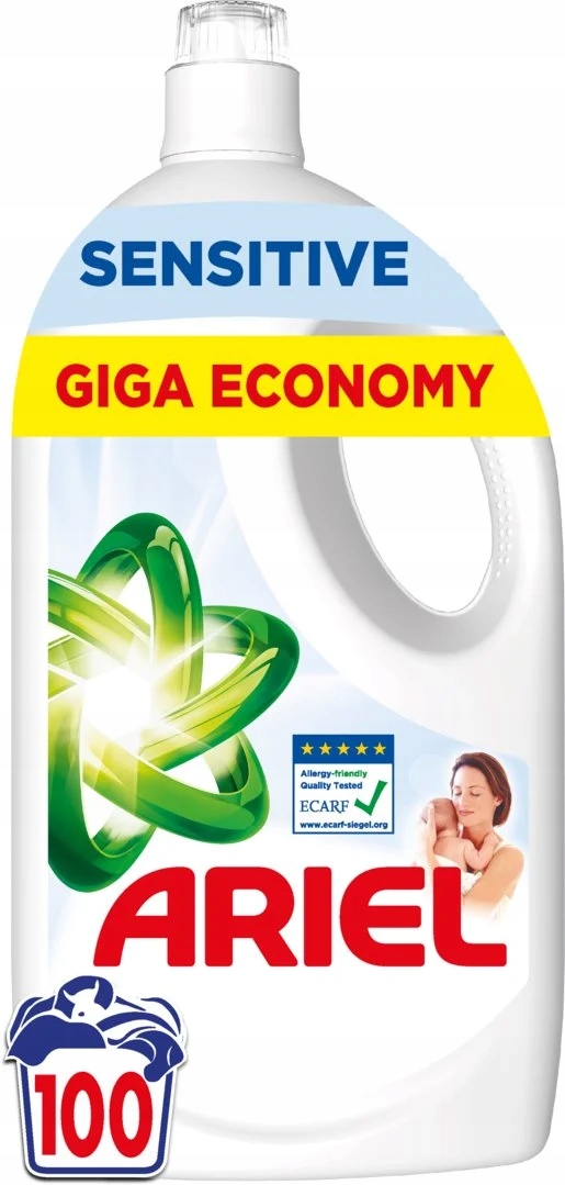 Levně Ariel gel na praní Sensitive 4.5l/100PD