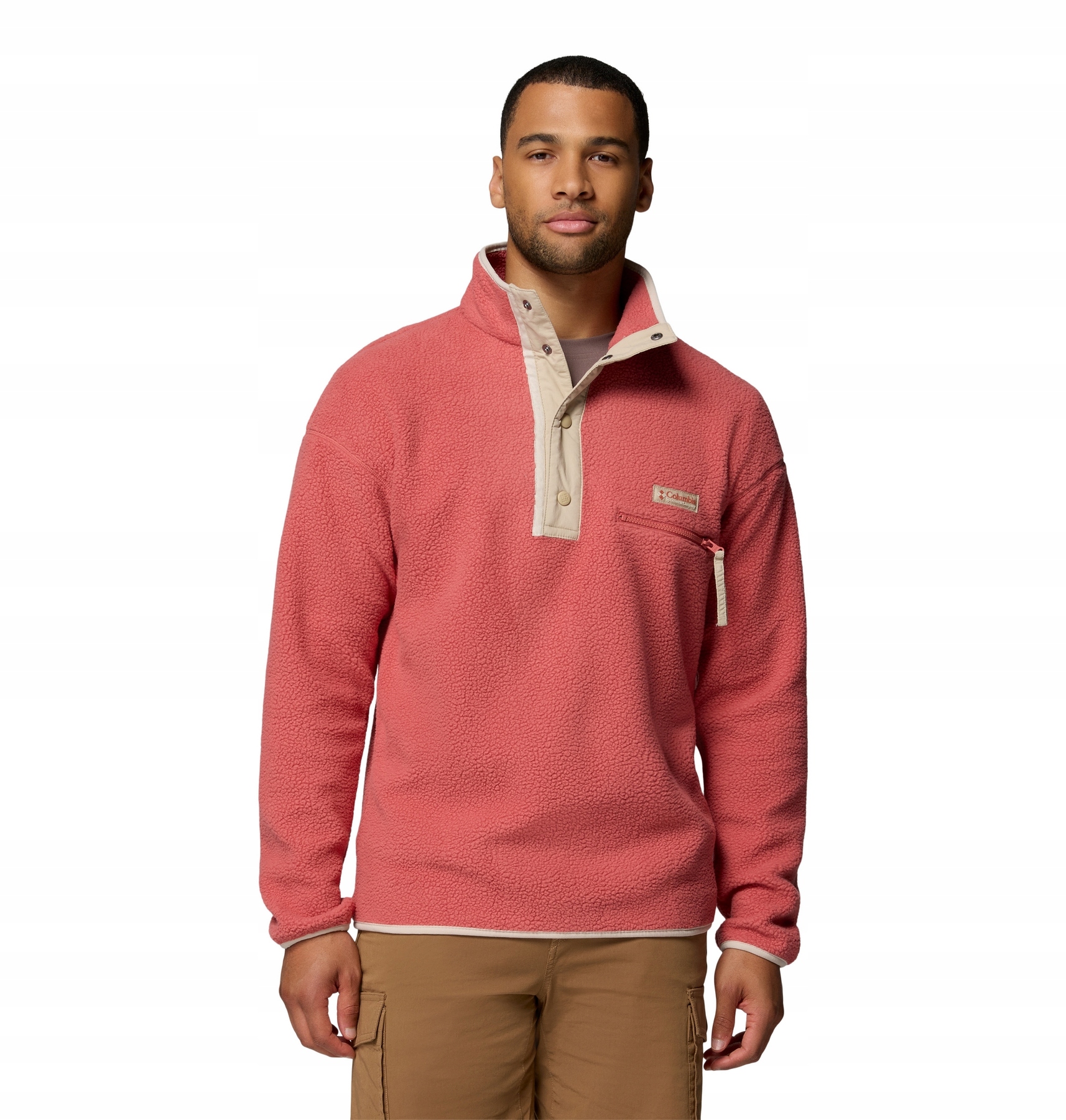 Polar męski Columbia Helvetia II różowy 2090891643 r L