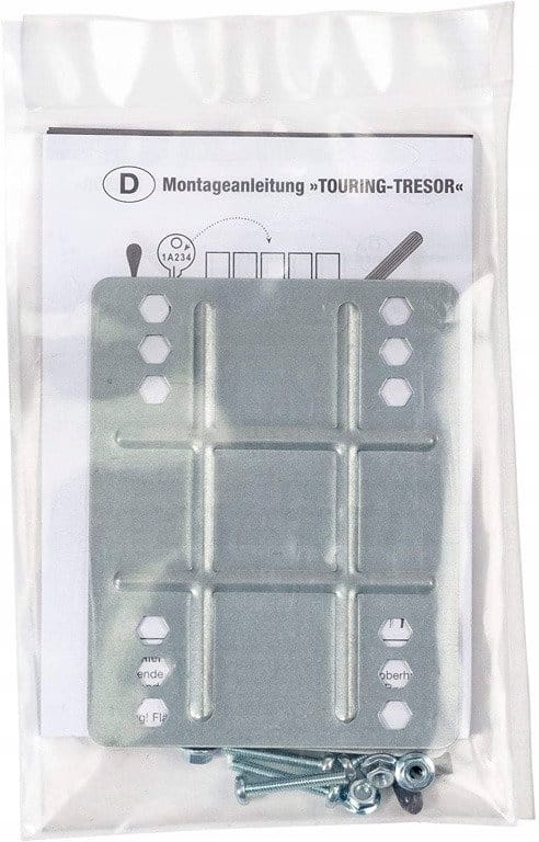 WESTMARK KUFER SCHOWEK POJEMNIK NA BAGAŻNIK ROWER ZAMYKANY KLUCZ GERDA 14l Pojemność 14 l