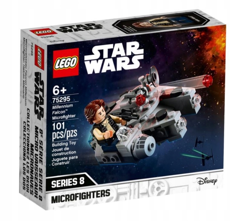 Lego 75295 Star Wars Mikrostíhačka Sokol Millenni