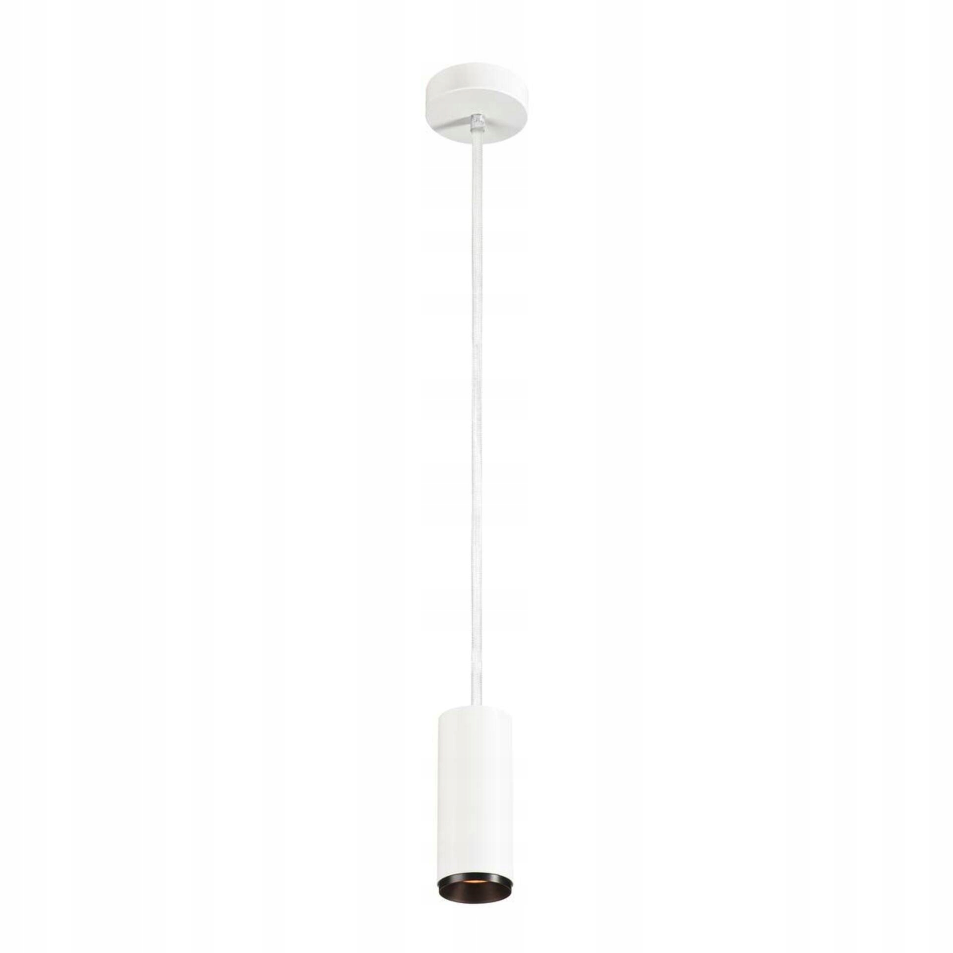 Závesné Led svietidlo Slv Numinos Pd Dali S 10,42 W 2700K 24 ° biela čierna