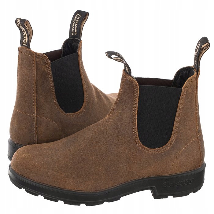 Nazouvací boty Kožené Kotníkové Boty Blundstone 1911 Tobacco Hnědé