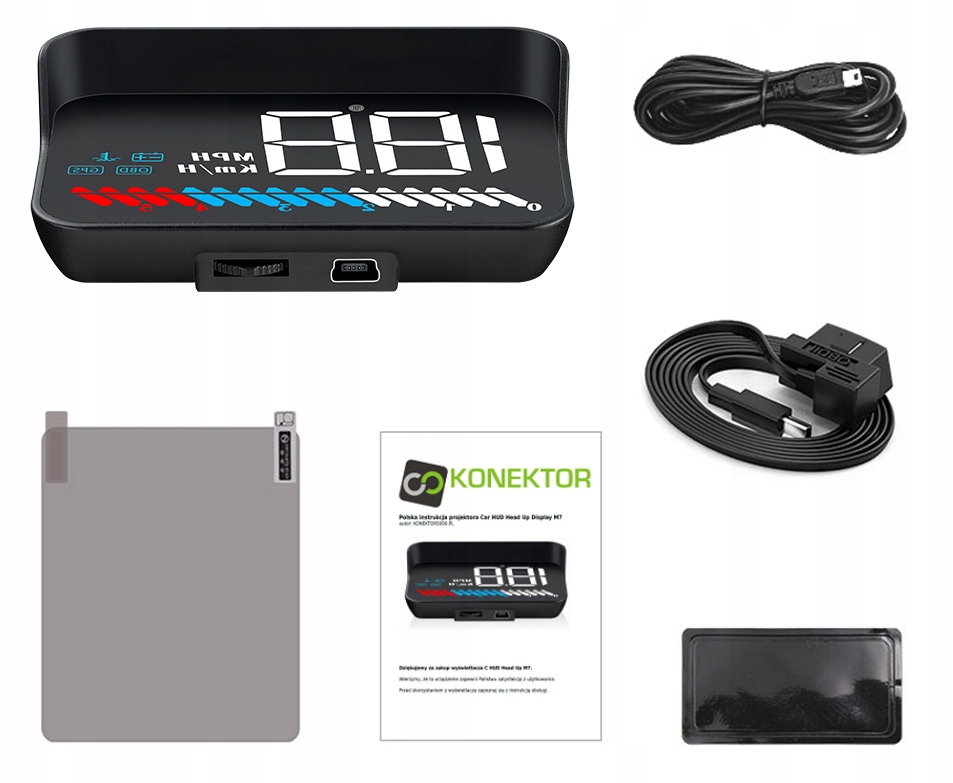 HUD M7 DISPLAY PROJECTOR-UNIVERSAL FOR the CAR