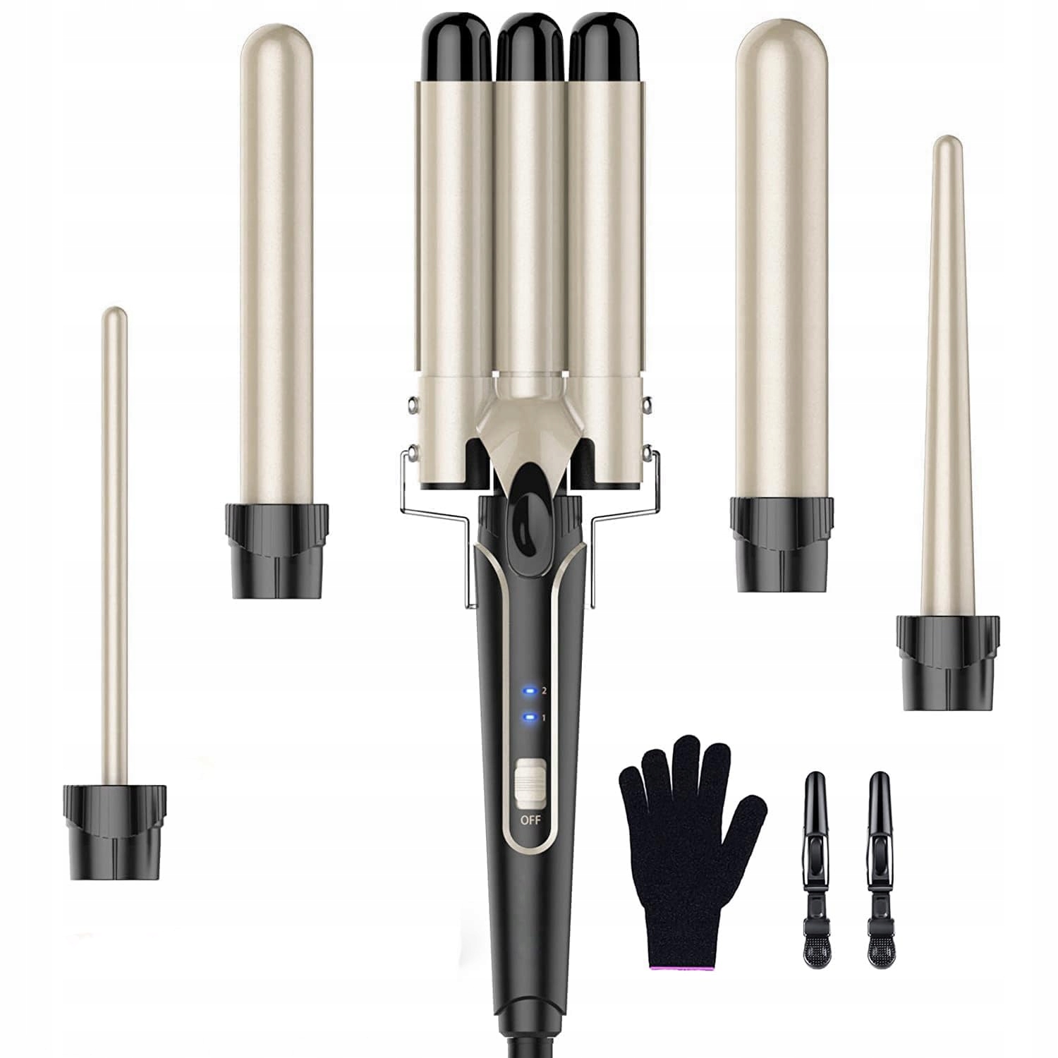 Kulma na vlasy Bestope Pro sada 5 v 1