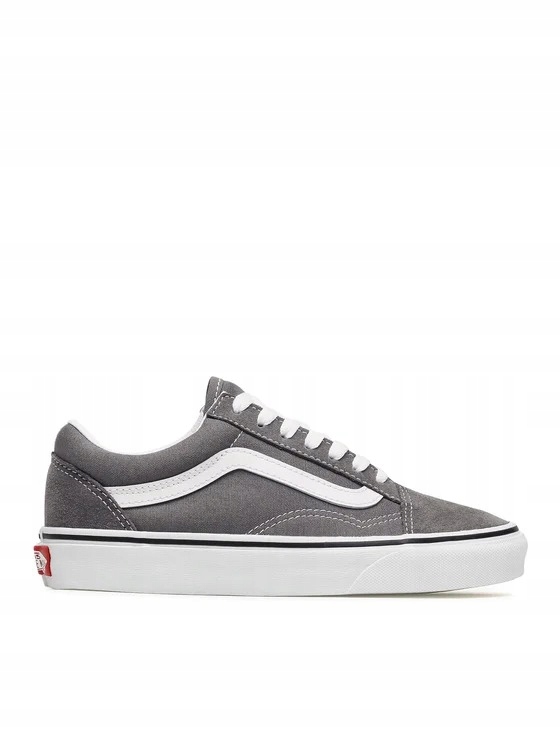 Vans Šedé Sportovní Boty S Bílou Linií A Semišovým Materiálem 37 U2B