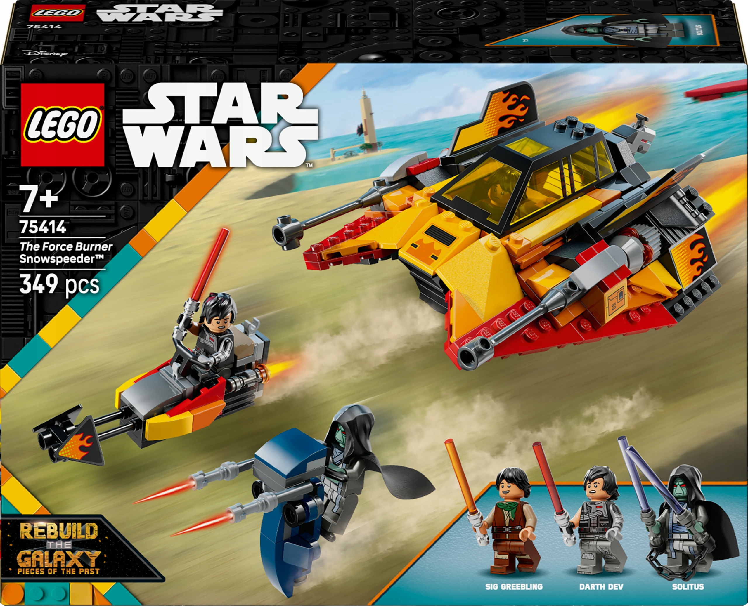 Lego Star Wars Plamenný sněhový vrtulník pro děti 75414