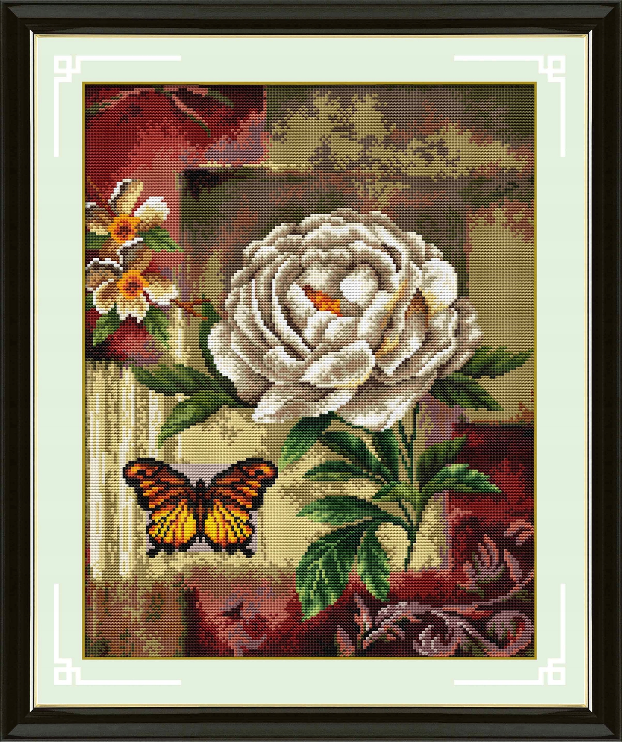 Kanva s potiskem sada (kanva, mulina)