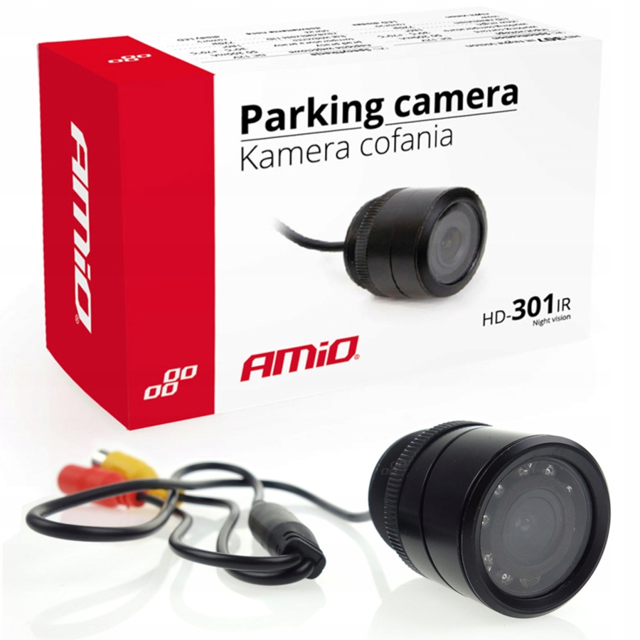 Kamera cofania z podczerwienią AMIO XD-301 28 mm