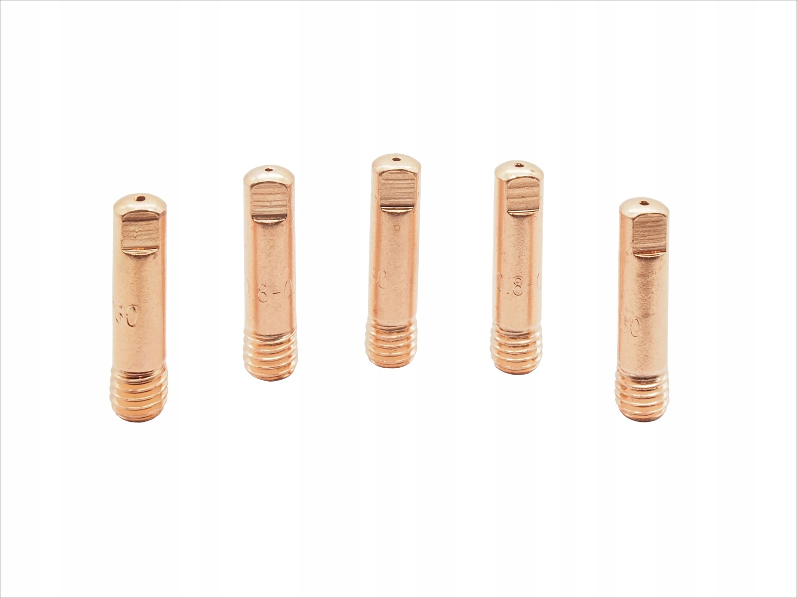 Końcówka prądowa MB 15 fi 0,8 mm M6x25 do Alu