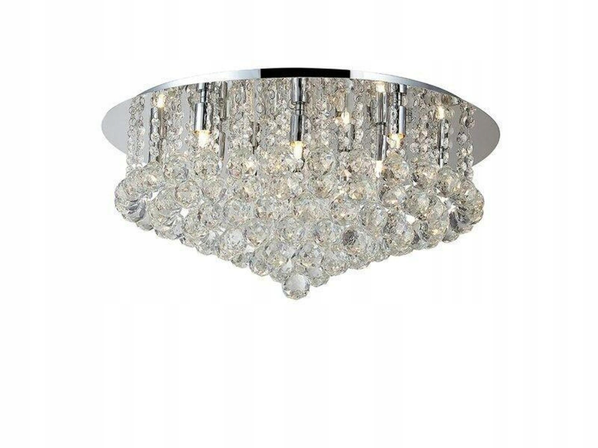 Stropné prisadené svietidlo AZzardo Bolla 58 chrome AZ1288 G9 10x40W IP20 58