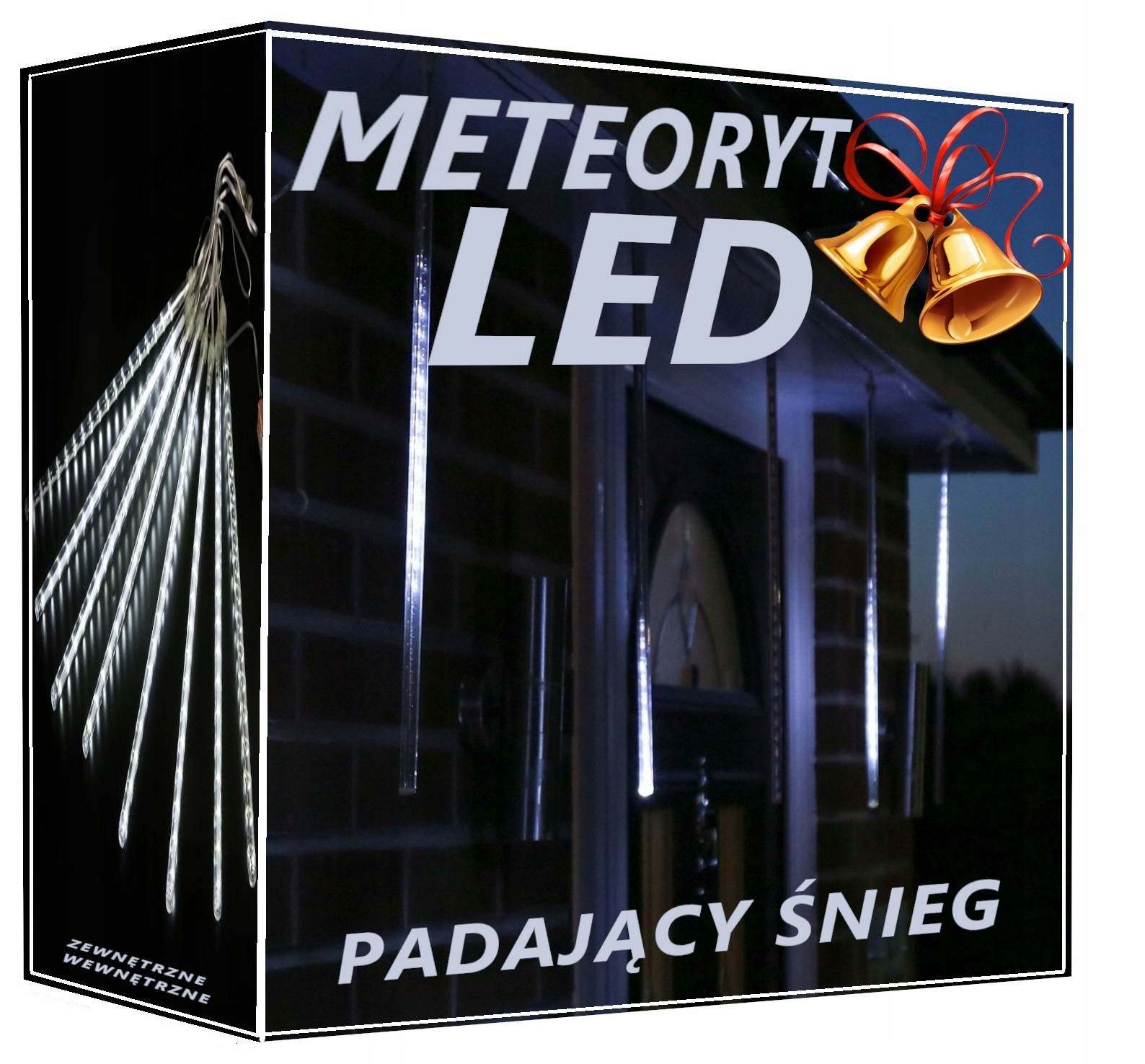 

Sople Led Lampki Meteory Spadający Śnieg 30CM IP44